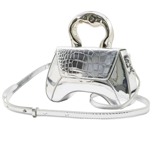 Queen sliver Handbag - SAHI London | Handcrafted Jewellery Handbags & T-shirt Fashion