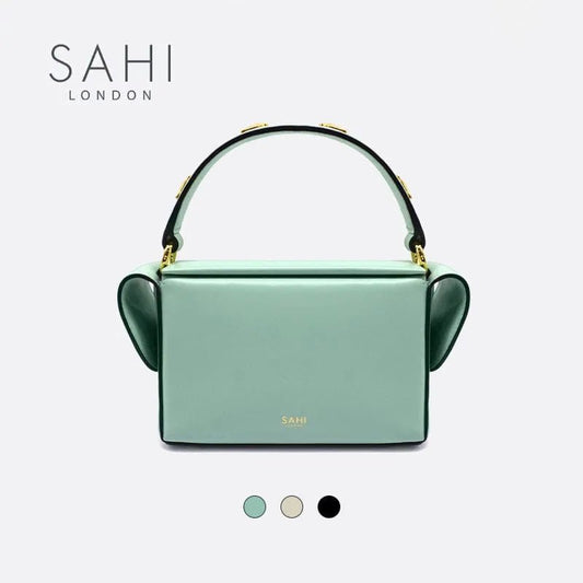 Age of Innocence Leather Crossbody Bag - SAHI London | Handcrafted Jewellery Handbags & T-shirt Fashion