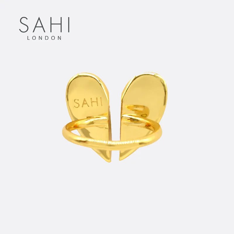 Love Affair Adjustable Free Size Ring - SAHI London | Handcrafted Jewellery Handbags & T-shirt Fashion