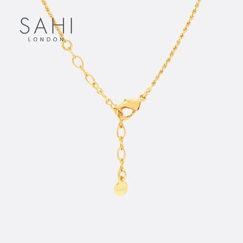 Heart & Headphone Pendant Crystal Necklace - SAHI London | Handcrafted Jewellery Handbags & T-shirt Fashion