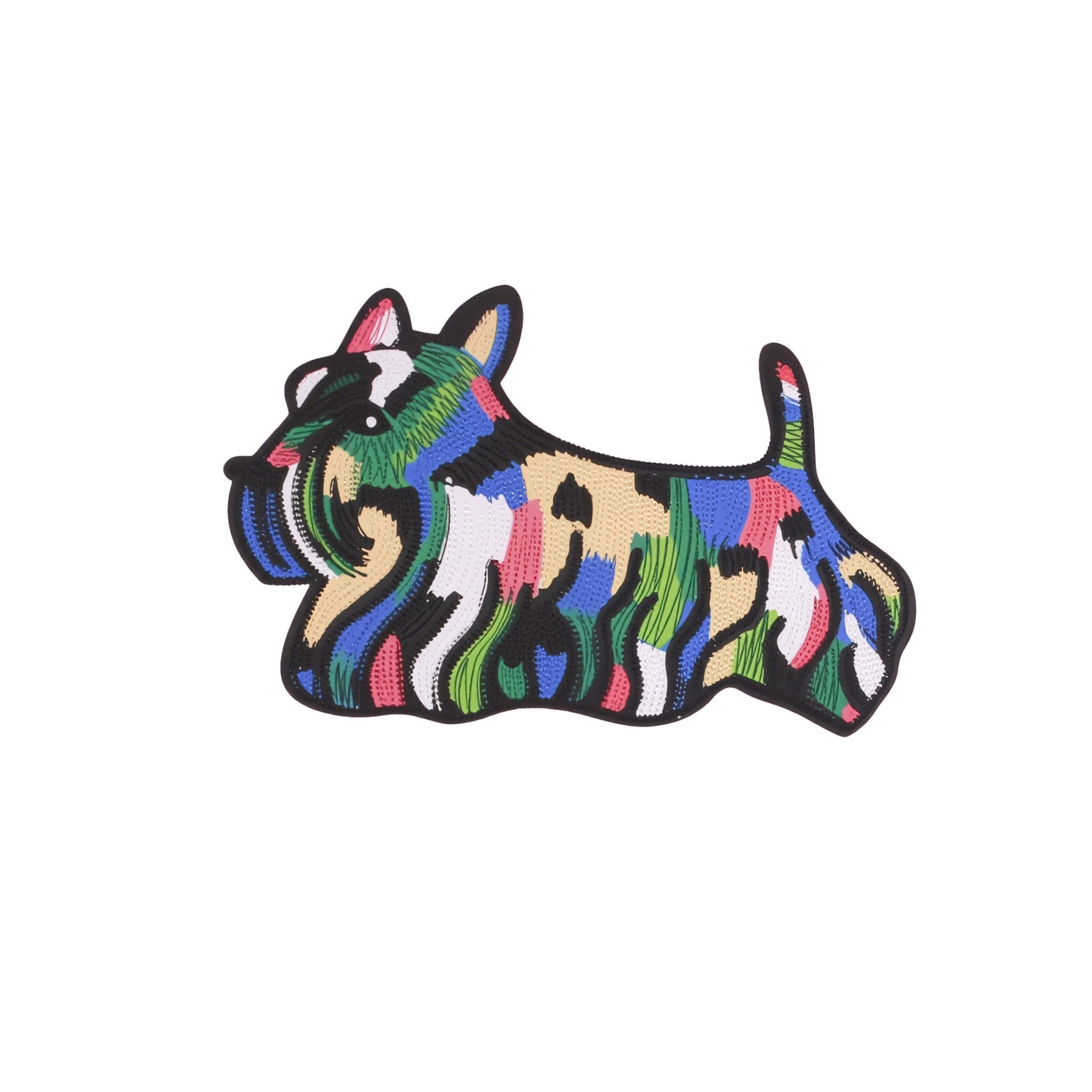 Cotton Doggy Printed & Embroidered T-Shirt