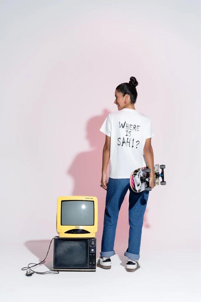 Pop Art Alice Unisex T-Shirt - SAHI London | Handcrafted Jewellery Handbags & T-shirt Fashion