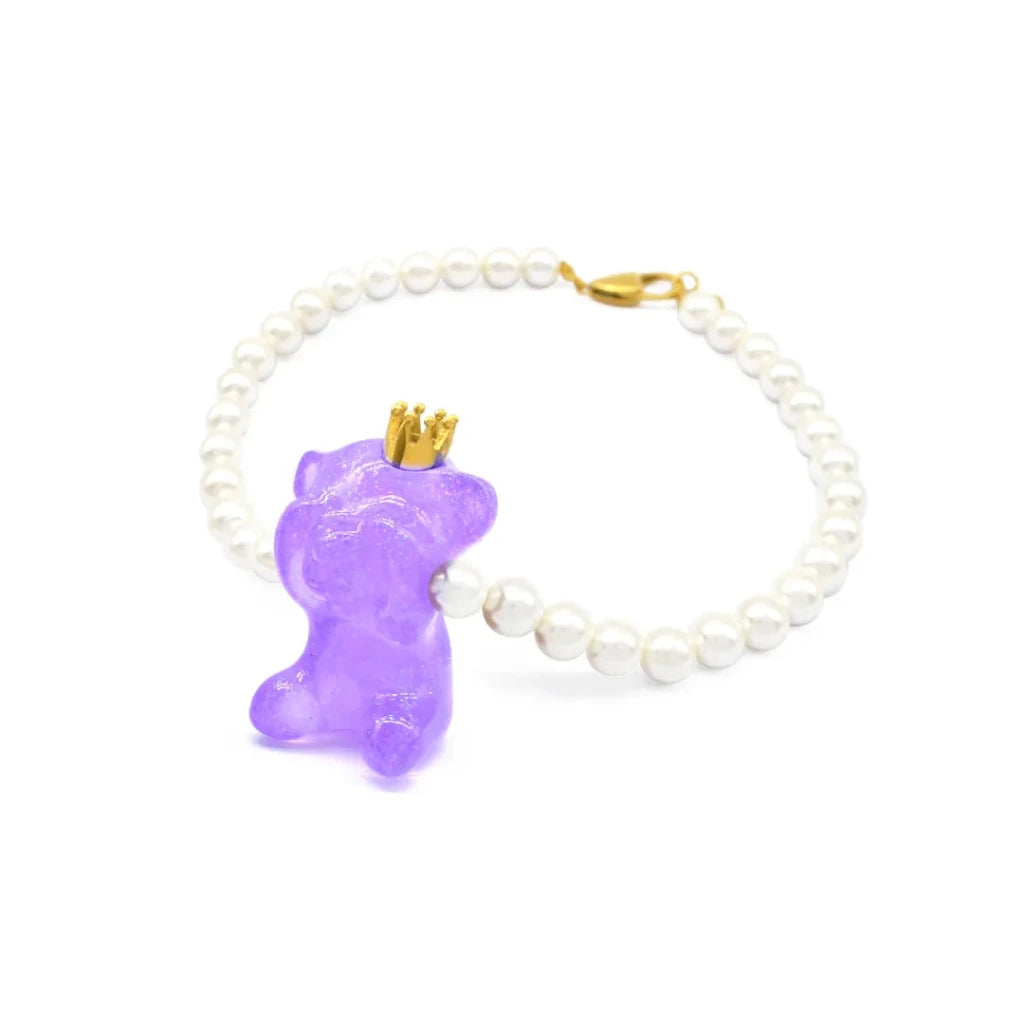Polyresin Bear Pendant Necklace - SAHI London | Handcrafted Jewellery Handbags & T-shirt Fashion