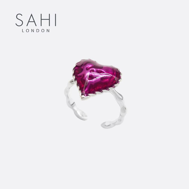 With Love Open Heart Ring for Girls | Sahi London