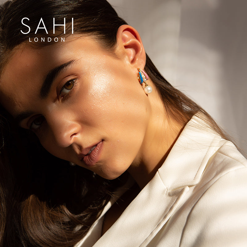 Sahi Fantasy Pearl Drop Earrings