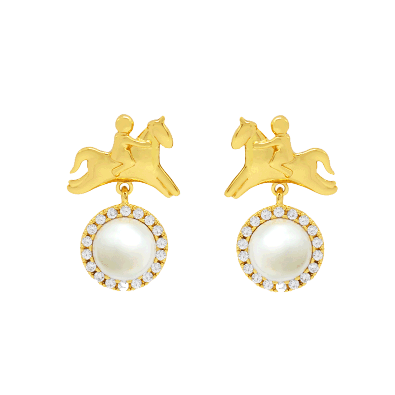 Age of Innocence Pearl Drop Earrings image 4