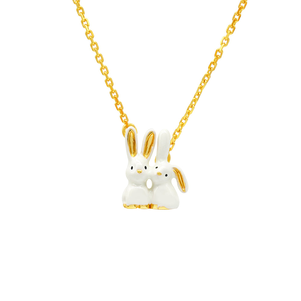 SAHI Rabbit Pendant Necklace