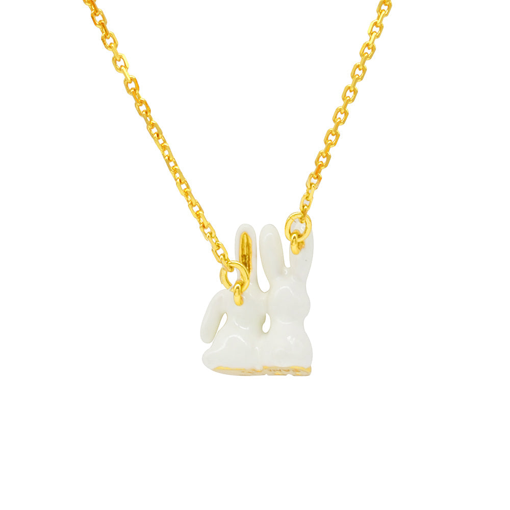 SAHI Rabbit Pendant Necklace